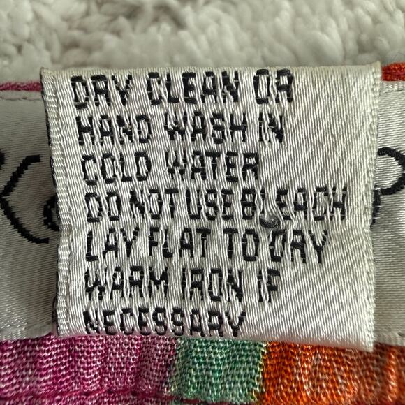 Key Lime Pie Womens Large Multicolor Cardigan Blouse Boho Festival Colorful Art - Picture 5 of 16